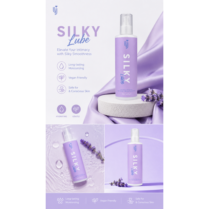 Lubrifiant Hipoalergenic, Vegan, Loving Joy Silky Lube, 250ml